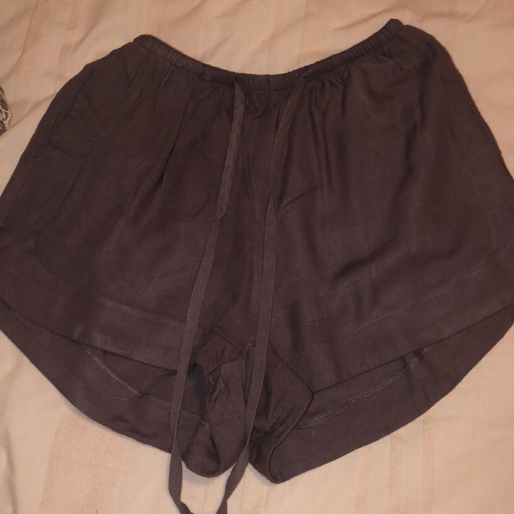 brown boutique shorts! slightly worn